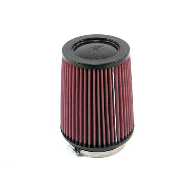 K&N Universal Clamp-On Air Intake Filter: High Performance, Premium,  Washable, Replacement Filter: Flange Diameter: 4 In, Filter Height: 6 In,  Flange