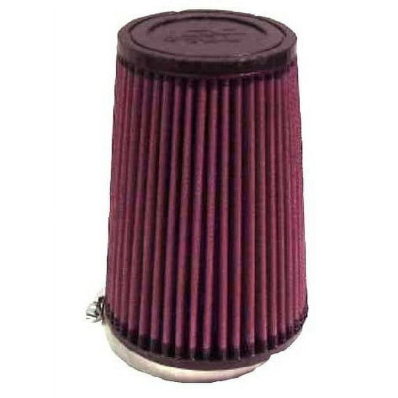 K&N Universal Clamp-On Air Filter: High Performance, Premium, Replacement Engine Filter: Flange Diameter: 3.3125 In, Filter Height: 6.5 In, Flange Length: 0.625 In, Shape: Round Tapered, RU-2710