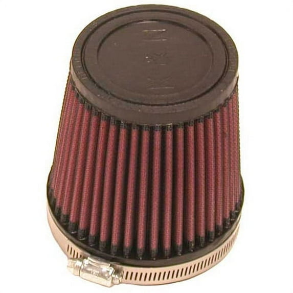 K&N Universal Clamp-On Air Filter: High Performance, Premium, Replacement Engine Filter: Flange Diameter: 3.875 In, Filter Height: 4.25 In, Flange Length: 0.4375 In, Shape: Round Tapered, RD-6020