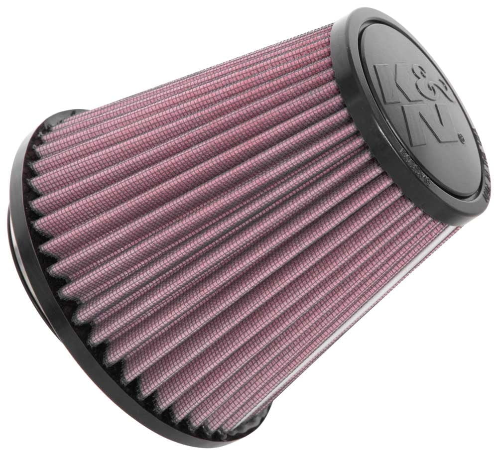 K&N High-Flow Original Lifetime Universal Clamp-On Air Filter: High Performance, Premium: Flange Diameter: 3.25 In, Filter Height: 5.4375 In, Flange Length: 0.78125 In, Shape - View #9