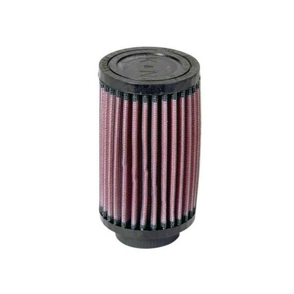K&N Universal Clamp-On Air Filter: High Performance, Premium, Washable, Replacement Engine Filter: Flange Diameter: 1.6875 In, Filter Height: 5 In, Flange Length: 0.625 In, Shape: Round, RU-0210