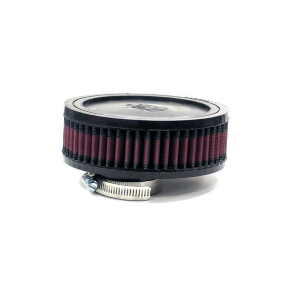 K&N Universal Clamp-On Air Filter: High Performance, Premium, Washable, Replacement Engine Filter: Flange Diameter: 2.0625 In, Filter Height: 2 In, Flange Length: 0.875 In, Shape: Round, RA-0450
