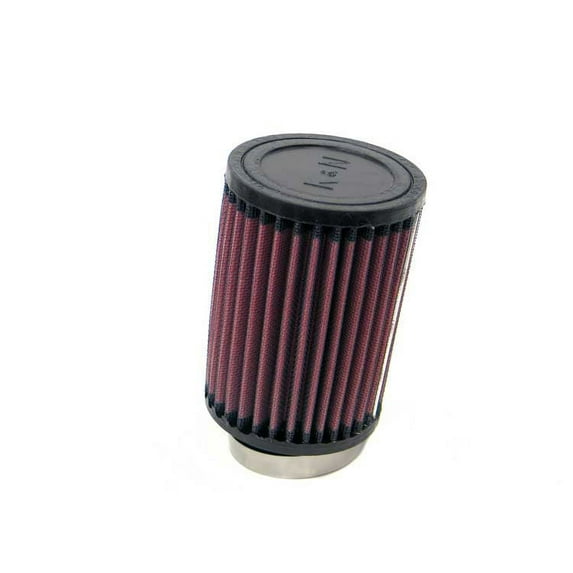 K&N Universal Clamp-On Air Filter: High Performance, Premium, Washable, Replacement Engine Filter: Flange Diameter: 2.25 In, Filter Height: 5 In, Flange Length: 0.75 In, Shape: Round, RU-1080