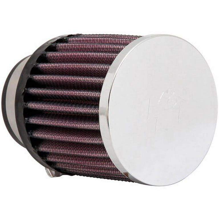 K&N Universal Clamp-On Air Intake Filter: High Performance, Premium,  Washable, Replacement Filter: Flange Diameter: 2.5 In, Filter Height: 5.5  In