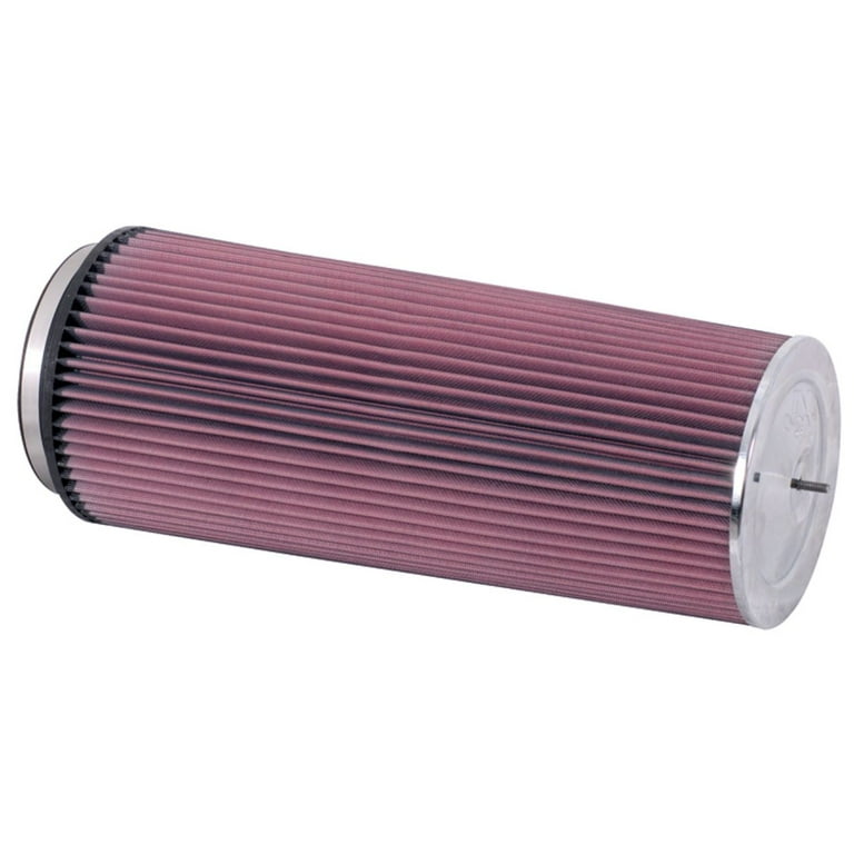 K&N Universal Clamp-On Air Intake Filter: High Performance, Premium,  Washable, Replacement Filter: Flange Diameter: 4 In, Filter Height: 6 In,  Flange