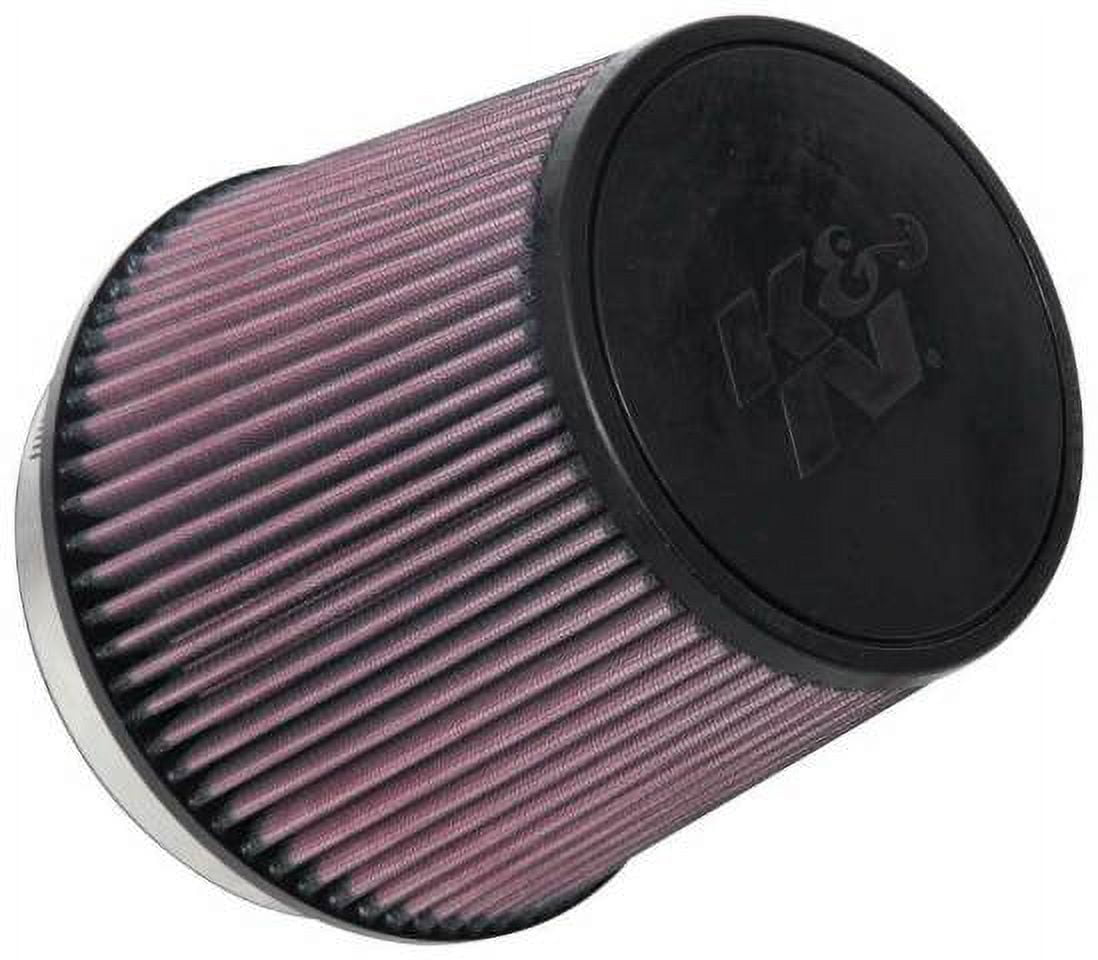 K And N Washable Air Filter K&N Universal Clamp-On Air Filter: High Performance, Premium, Washable