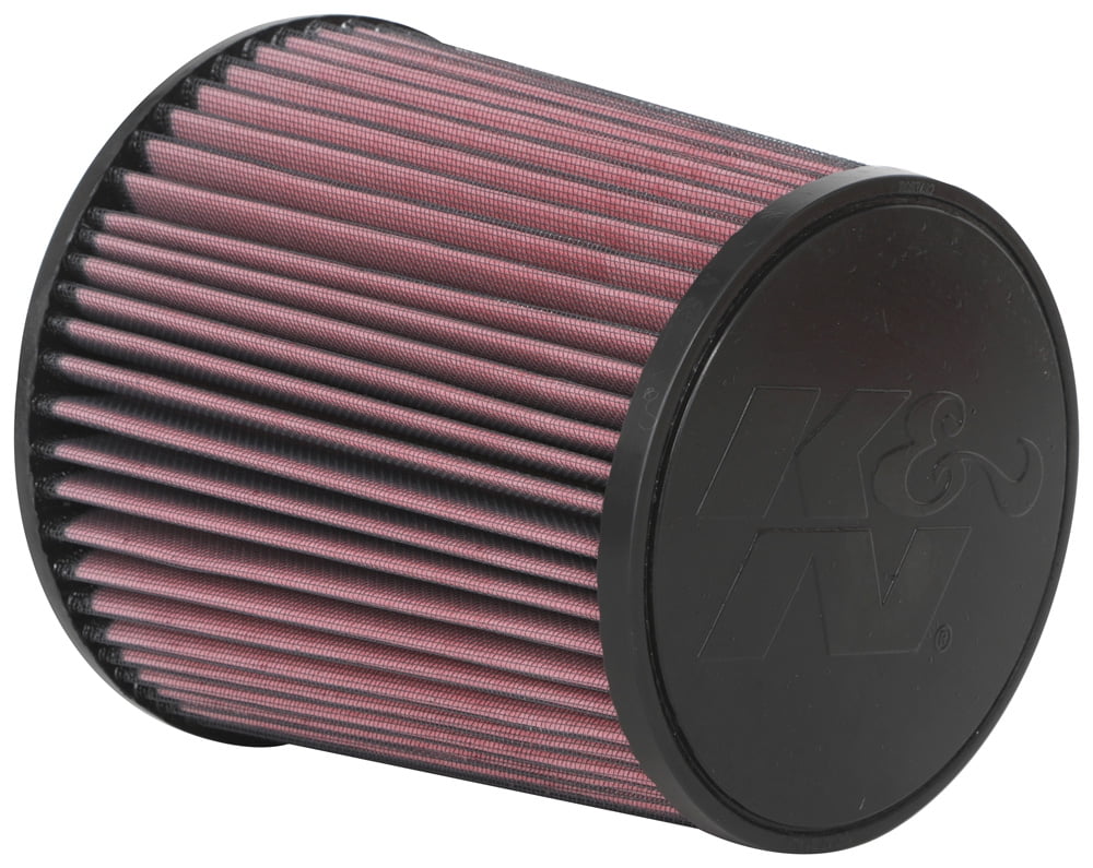High Performance Round Tapered Air Filter with Rubber Flanges