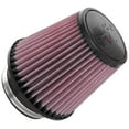 thumbnail image 1 of K&N Universal Clamp-On Air Filter: High Performance, Premium, Washable, Replacement Filter: Flange Diameter: 4 In, Filter Height: 6 In, Flange Length: 1.75 In, Shape: Round Tapered, RU-5060, 1 of 9