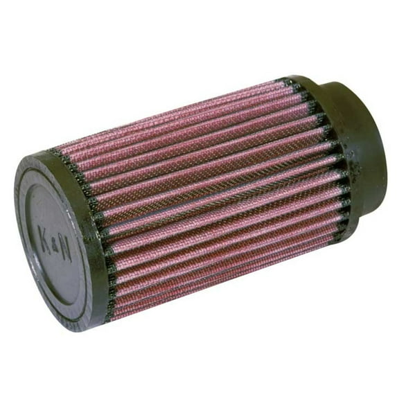K&N Universal Clamp-On Engine Air Filter: Washable and Reusable: Round Straight; 2.5 in (64 mm) Flange ID; 6 in (152 mm) Height; 3.5 in (89 mm) Base; 3.5 in (89 mm) Top , RD-0720