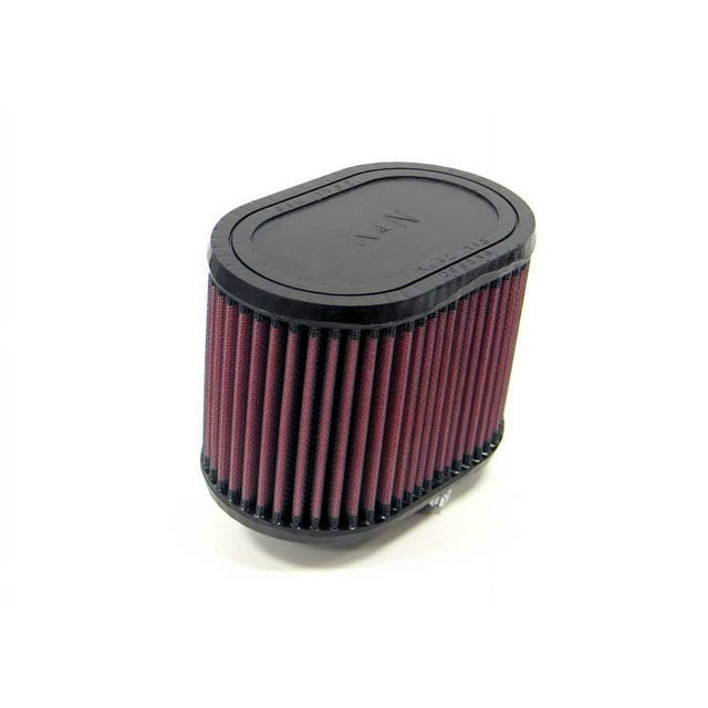 K&N Universal Clamp-On Filter: High Performance, Premium, Washable, Replacement Engine Filter: Flange Diameter: 2.25 In, Filter Height: 4.5 In, Flange Length: 1 In, Shape: Oval, RU-1320