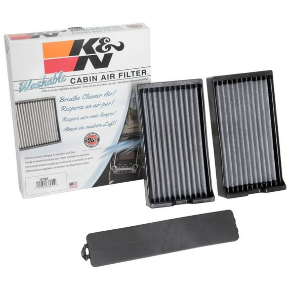 K&N VF2063 CABIN AIR FILTER (2 PER BOX) Fits select: 2017-2022 NISSAN TITAN, 2016-2022 NISSAN TITAN XD