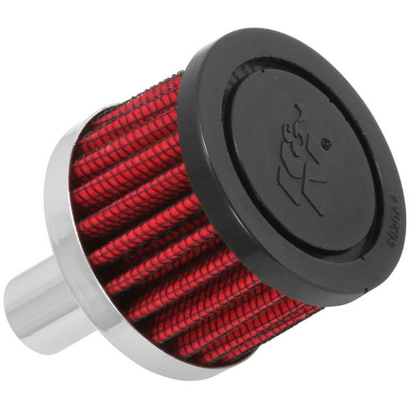 K&N Vent Air Filter/ Breather: High Performance, Premium, Washable, Replacement Engine Filter: Filter Height: 1.5 In, Flange Length: 1 In, Shape: Breather, 62-1020