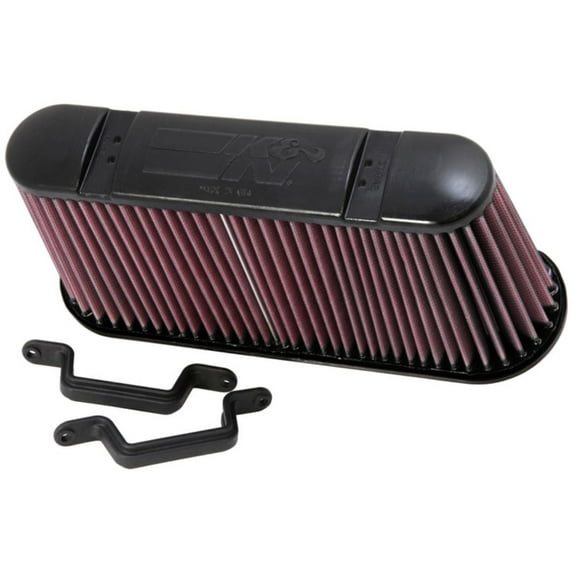 K&N engine air filter, washable and reusable: 2006-2013 Chevy Corvette and Corvette Z06 V8 E-0782