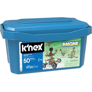 K'NEX Imagine Creation Zone, 417 Pieces with Storage