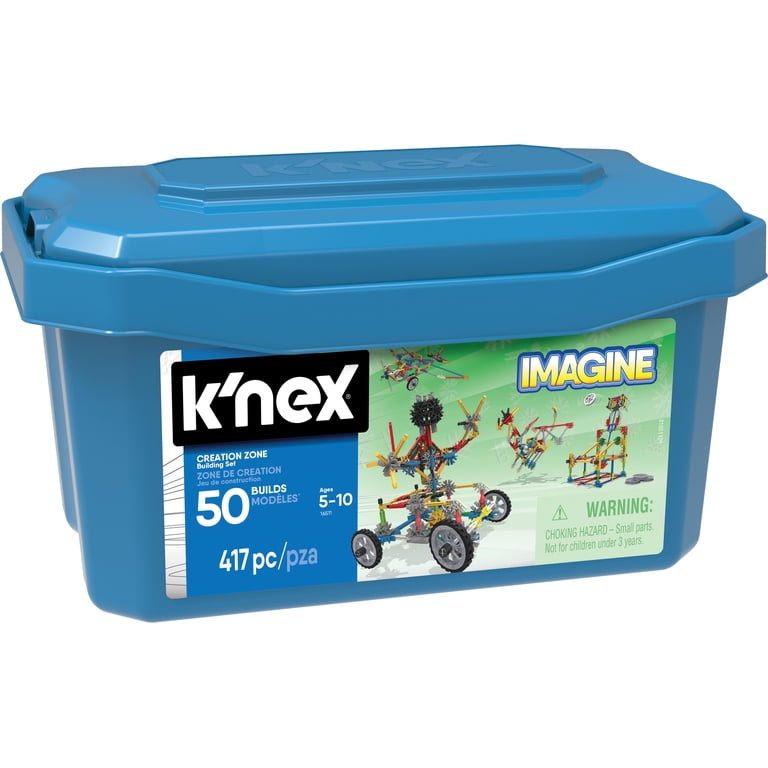 K'NEX Imagine Creation Zone, 417 Pieces with Storage photo 1
