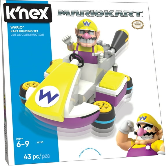 K'NEX Mario Kart Wario Kart Building Set