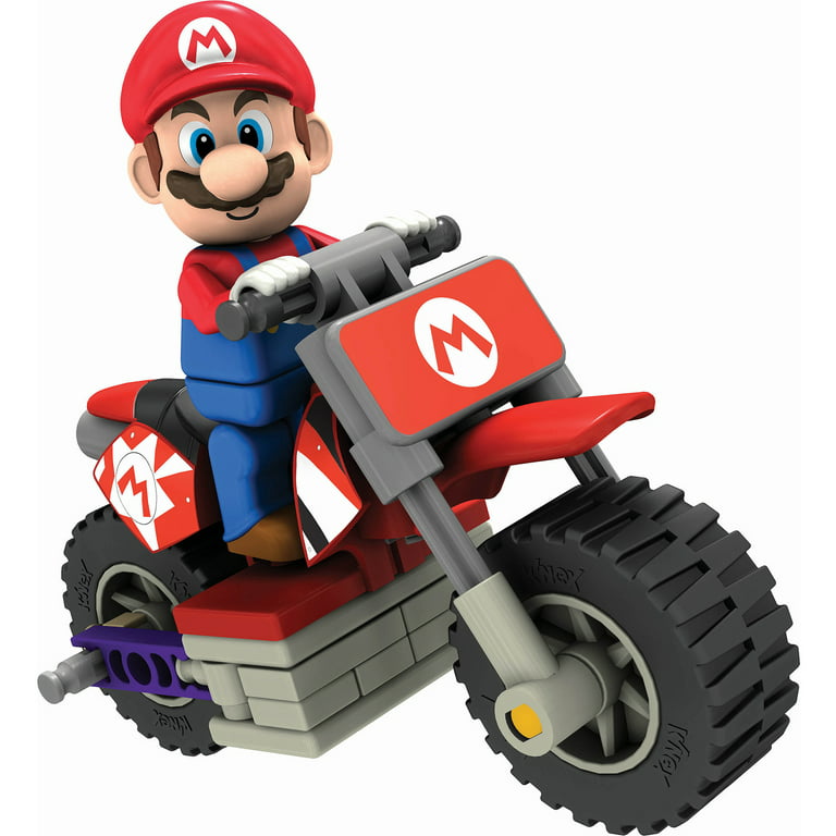 K'Nex Mario Kart Wii Building Set: Mario With Standard Bike - Walmart.Com