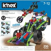 KNEX Rad Rides Building Set - 206 Parts - 12 Models - Ages 7 and up - Creative Building Toy