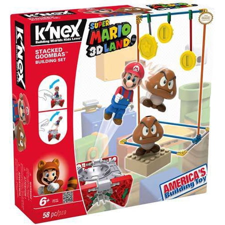 K'NEX Super Mario 3D Land Stacked Goomba's Set #38419