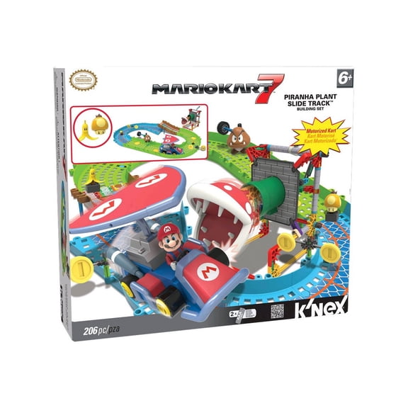 K'NEX Super Mario Mario Kart 7 K'NEX Piranha Plant Slide Track Set #38511