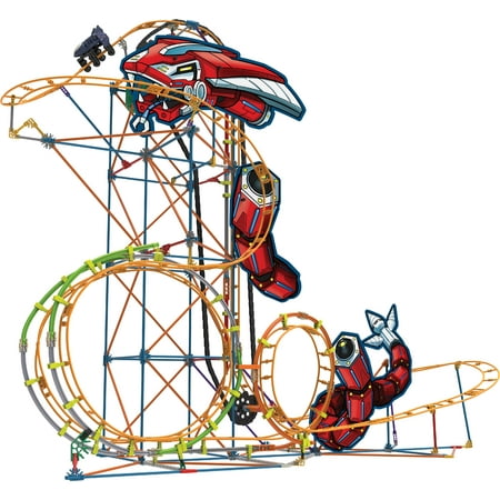 K'NEX Thrill Rides Mecha Strike Roller Coaster Building Set