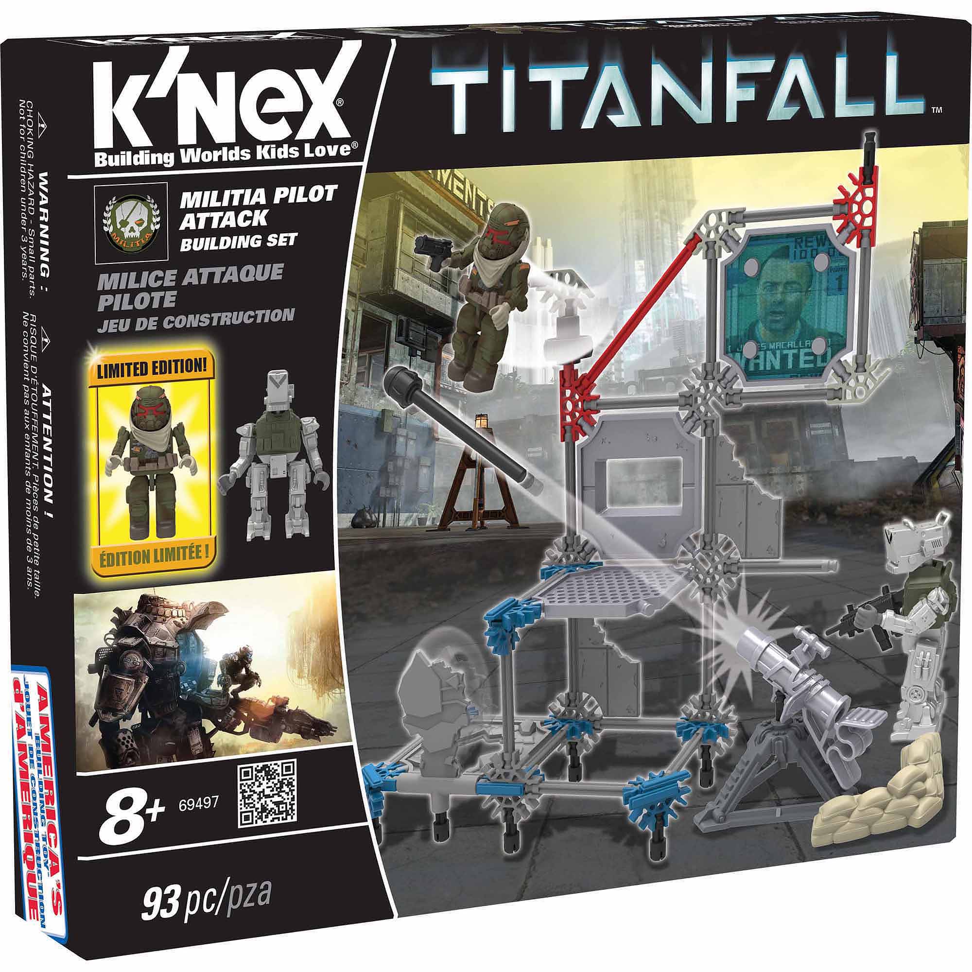 K'NEX Titanfall Building Set: Militia Pilot Attack - image 1 of 10