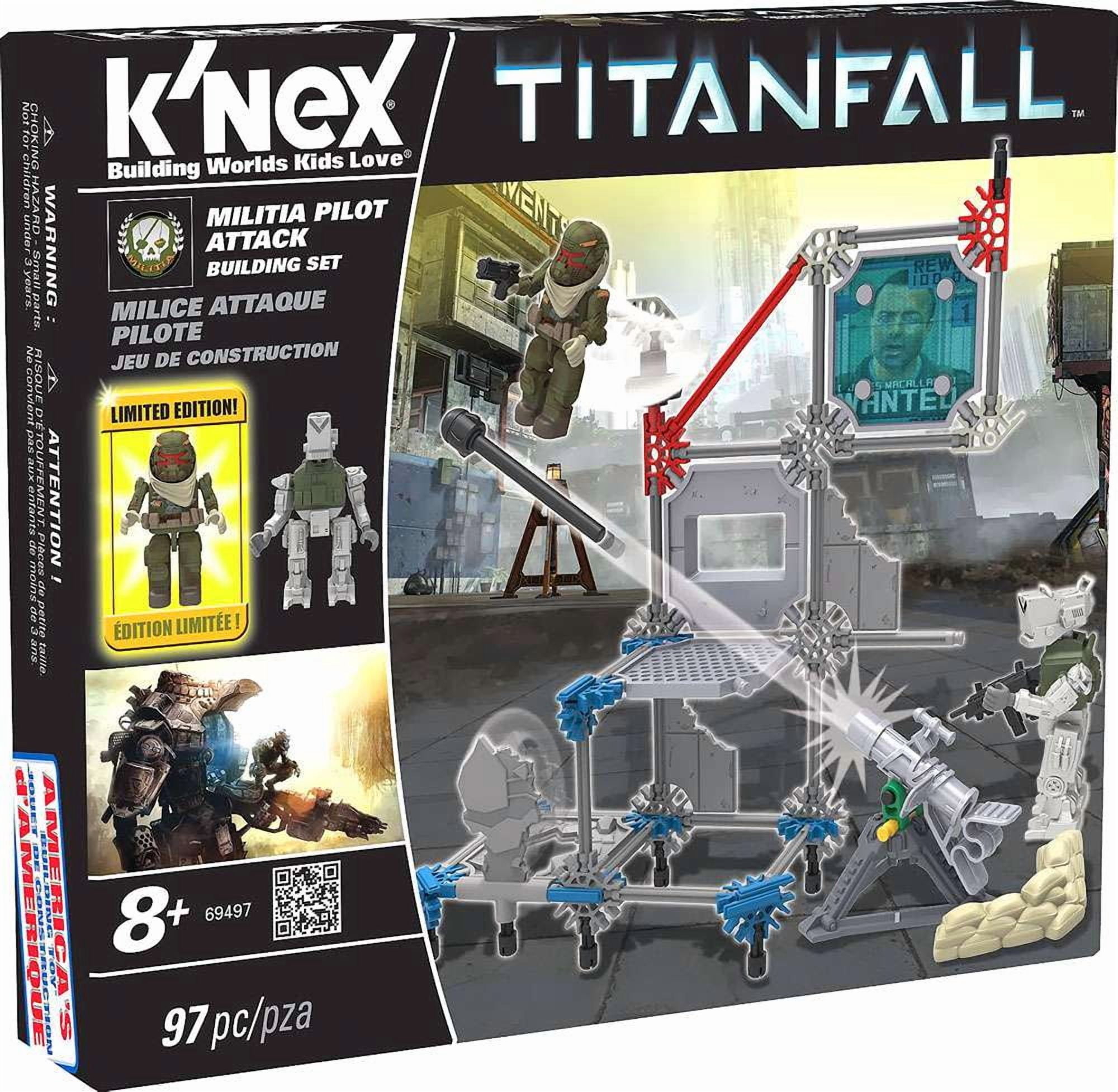 K'NEX Titanfall Building Set: Militia Pilot Attack - Walmart.com