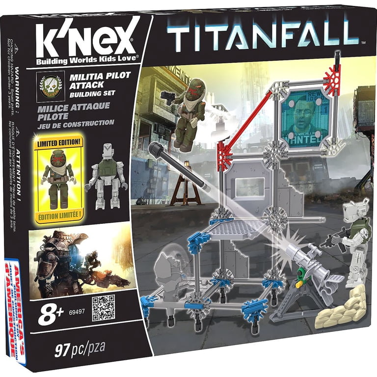 K'NEX Titanfall Building Set: Militia Pilot Attack - Walmart.com