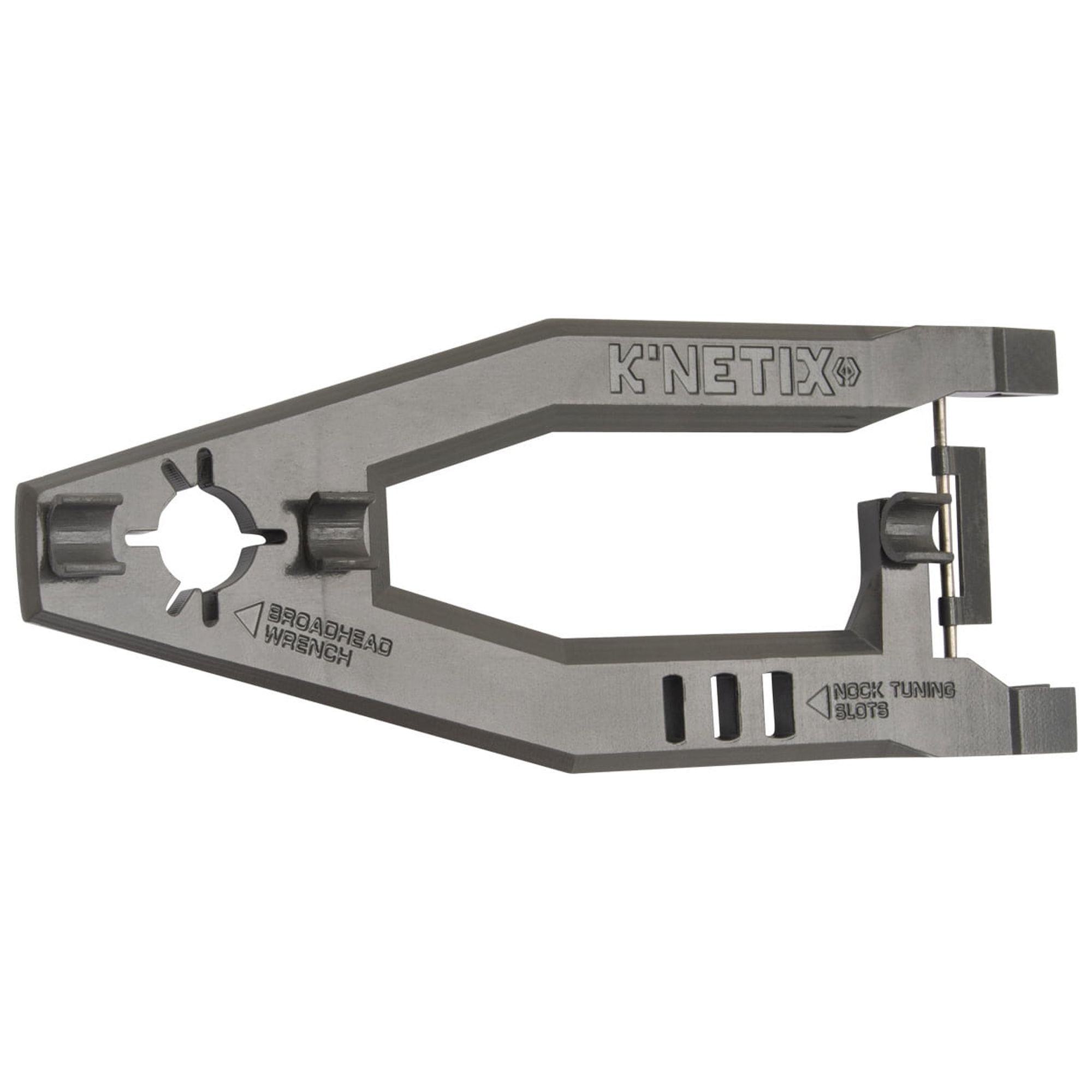 K'Netix Lumen Bow Square Multitool, 3-in-1 Archery Tool, Polycarbonate,  6090, Gray