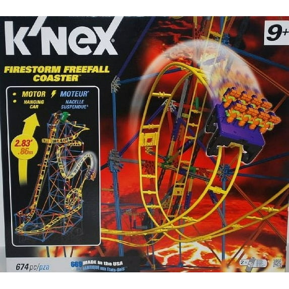 K'Nex Firestorm Freefall Coaster