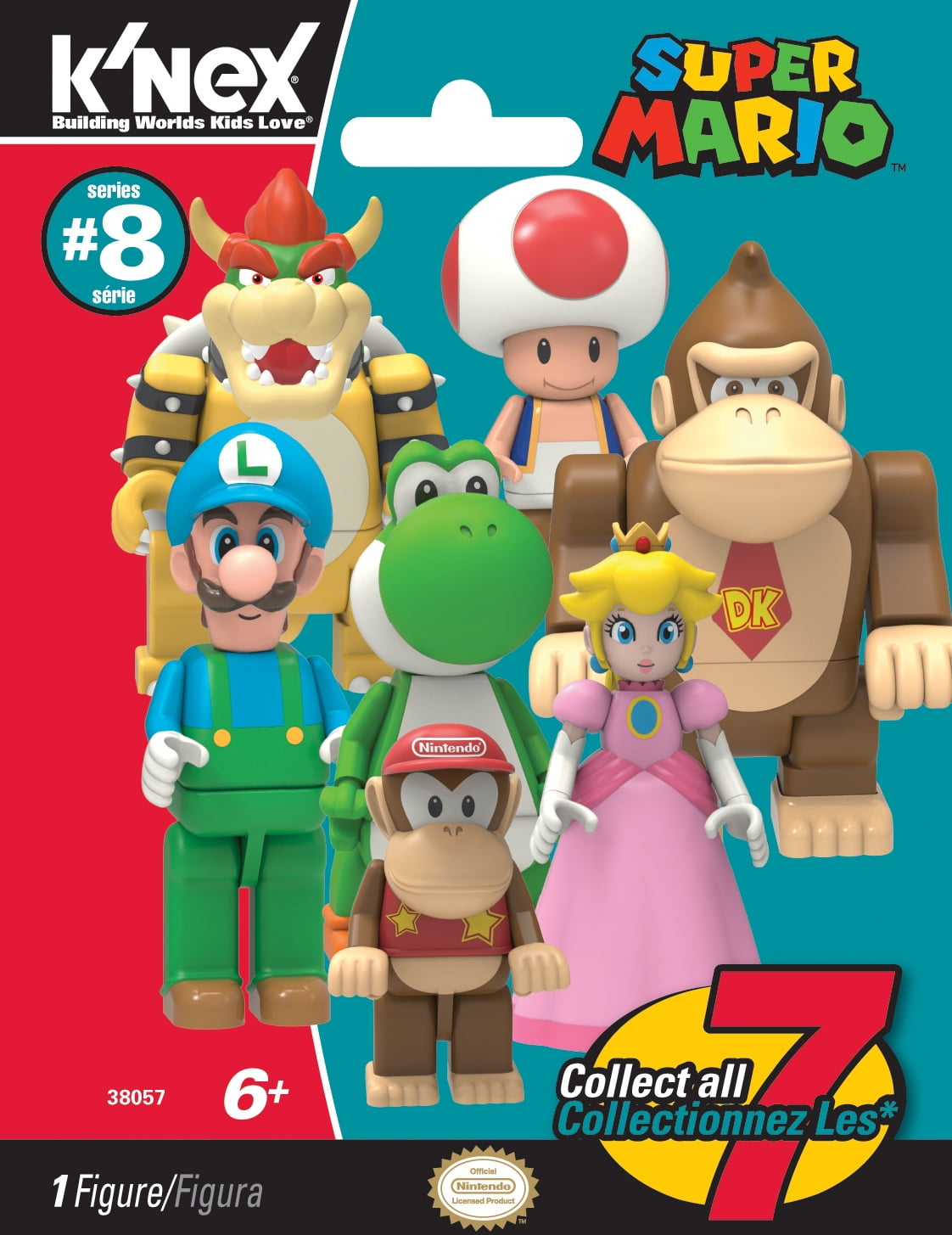K'NEX Mystery Bags, Series 8, Build Super Mario Characters