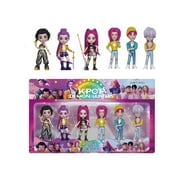 K-POP Dem+on Hun+ters Action Figure Set, 6PC K-POP Collectible Dolls with Gift Box, K POP Merch for Fans, K-POP Anime Figures Dolls Birthday & Christmas Gifts
