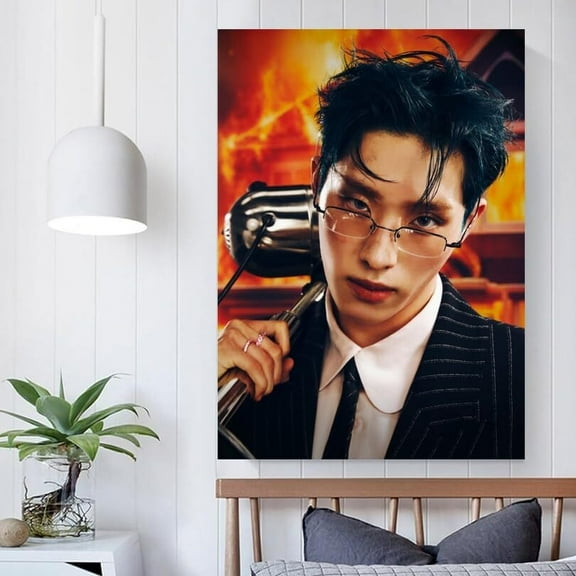 K-Pop Artist Poster P1Harmony Keeho Killin It Wall Art Retro Girly Poster-style-3