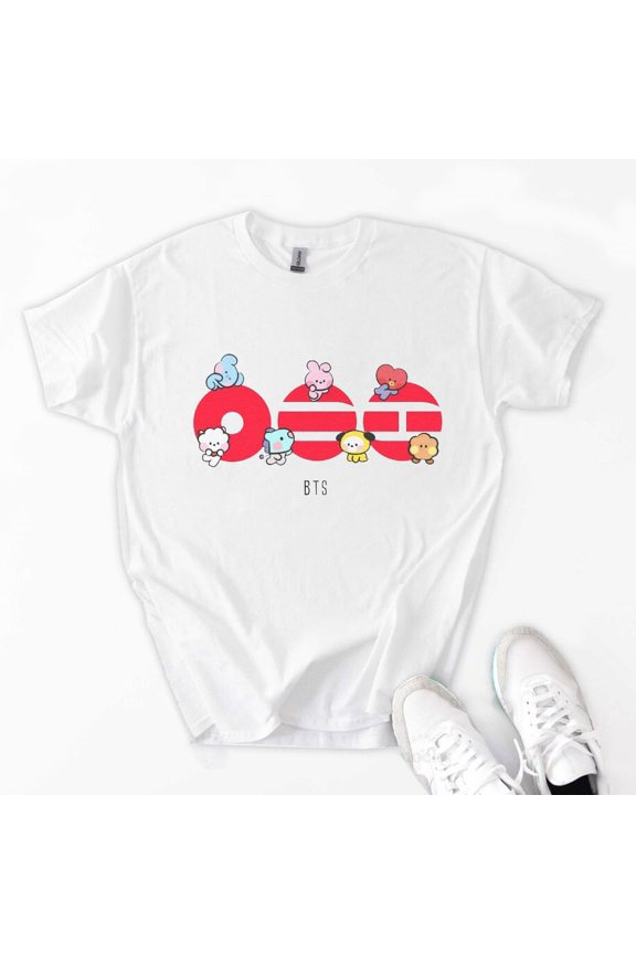 K-Pop Bangtan Arirang Comeback OT7 Tee | B.T.2.1 T-Shirt