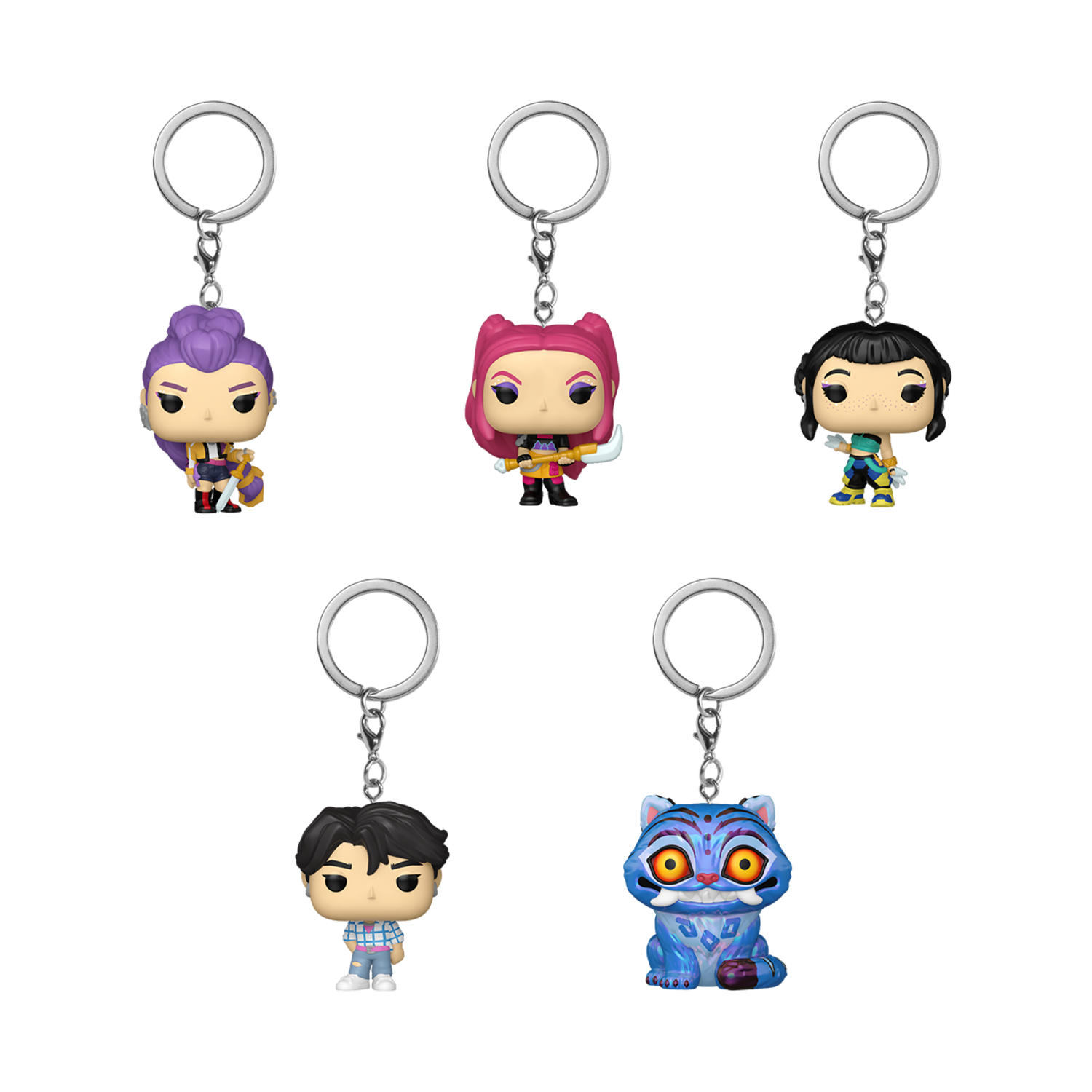 K Pop Demon Hunter Keychain - Blind Box Item - Walmart.com