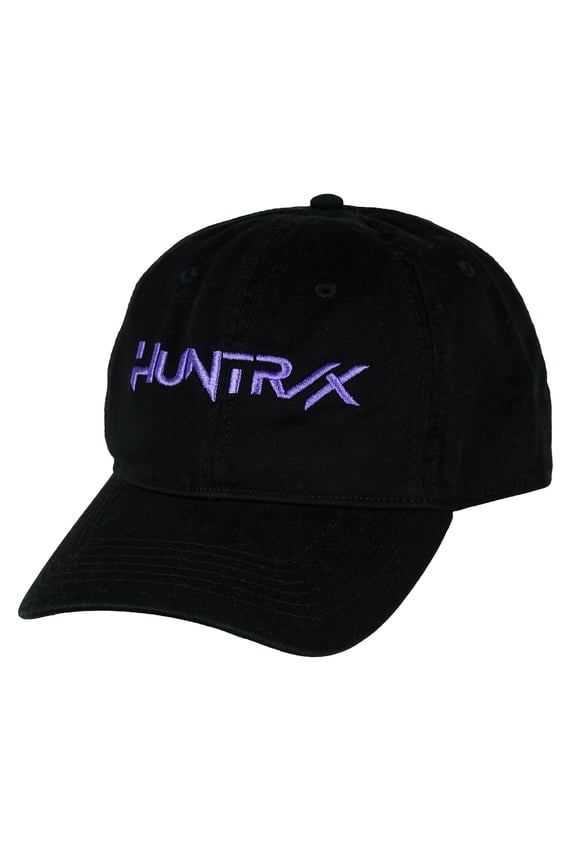 K-Pop Demon Hunters Baseball Hat HUNTR/X Embroidered Logo Curved Brim Cap with Adjustable Slide Buckle Adult OSFM