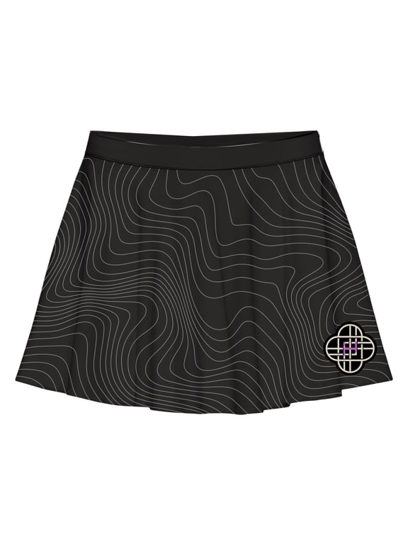 K-Pop Demon Hunters, Girls' & Big Girls' Graphic Skirt, Honmoon Lines, Sizes 4-16