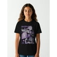 thumbnail image 1 of K-Pop Demon Hunters Huntrix Girls Short Sleeve T-Shirt, Sizes 4-16, 1 of 5