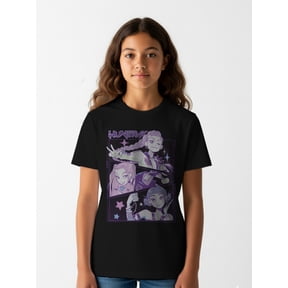 K-Pop Demon Hunters, Girls Short Sleeve T-Shirt, Huntrix Group Panels, Sizes 4-16