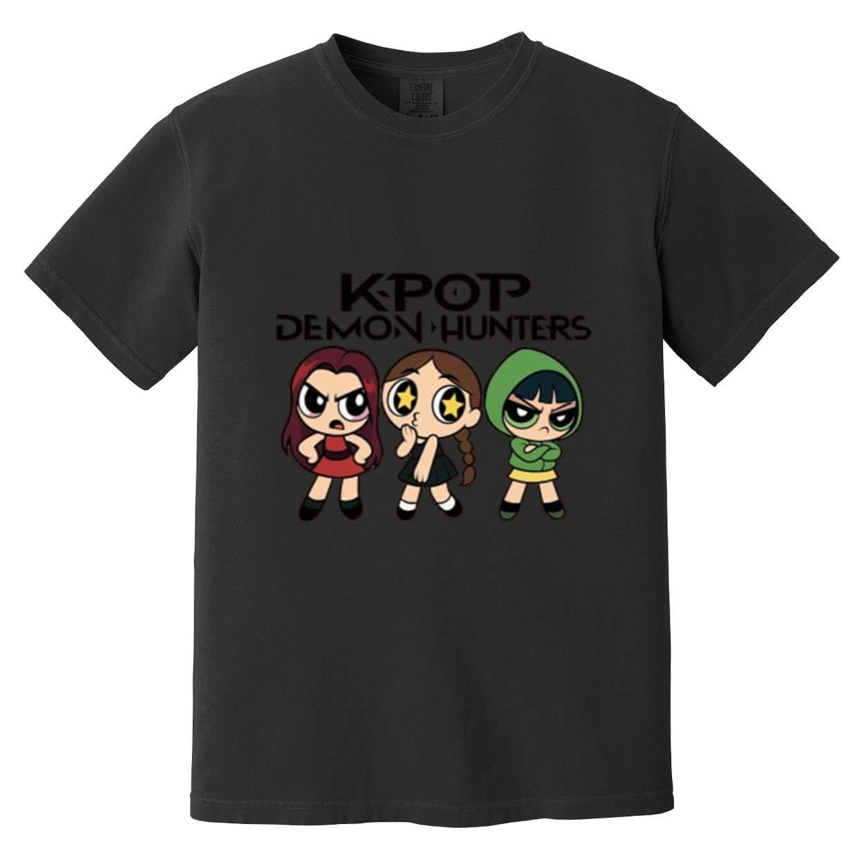 YiJee KPOP Demon Hunters T-Shirt - Streetwear Mit Huntrix Design