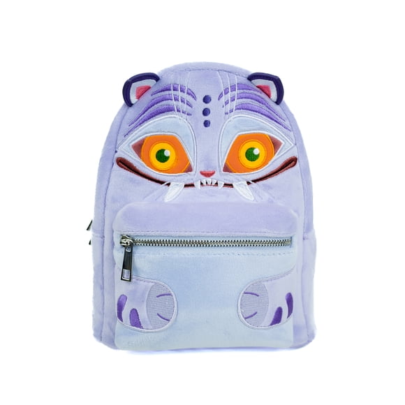K-Pop Demon Hunters, Junior's Mini Backpack with Character Embroidery, Derpy Cat Design