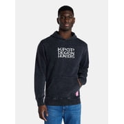 K-Pop Demon Hunters, Mens & Big Mens Graphic Hoodie with Overshoulder Print, Sizes XS-5XL