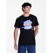 KPop Demon Hunters Men's and Big Men's Chibi Derpy Graphic Tee, Sizes S-3XL