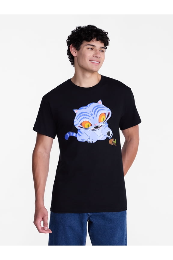 K-Pop Demon Hunters, Men's & Big Men's Graphic T-Shirt, Chibi Derpy, Sizes S-3XL