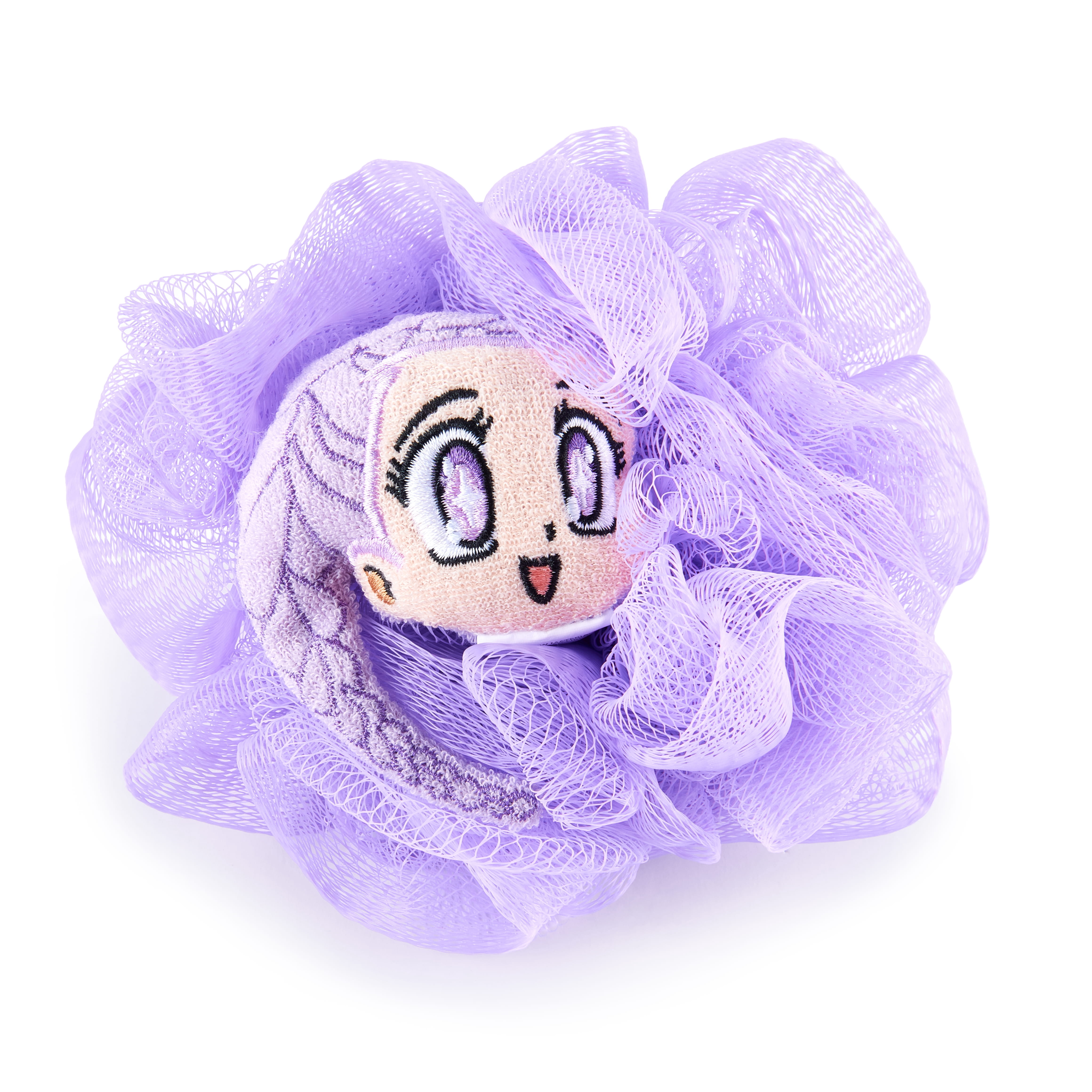 K-Pop Demon Hunters Rumi 3D Loofah, Purple, Netflix