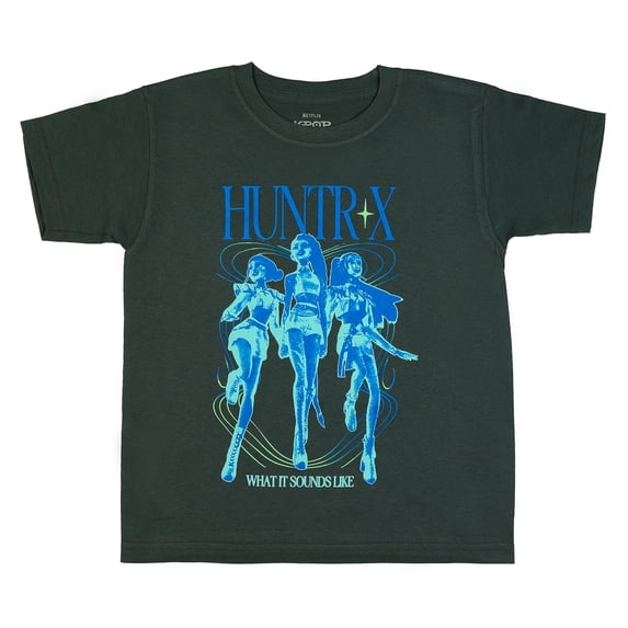 K-Pop Demon Hunters T-Shirt Girls' Huntrix What It Sounds Like Tee