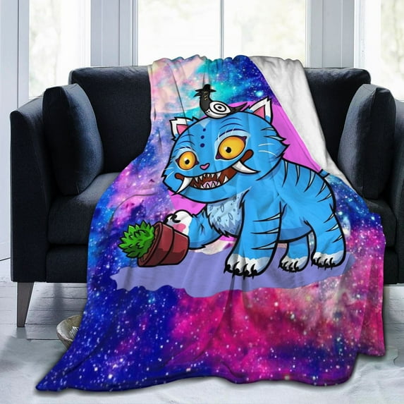 KPop Demon Hunters Throw Blanket,Soft Cozy Sofa Blanket Decorative