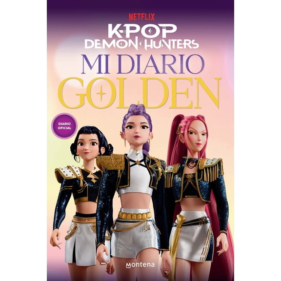 K-Pop Demon Hunters: Mi Diario Golden / Kpop Demon Hunters: My Golden Journal, (Paperback)