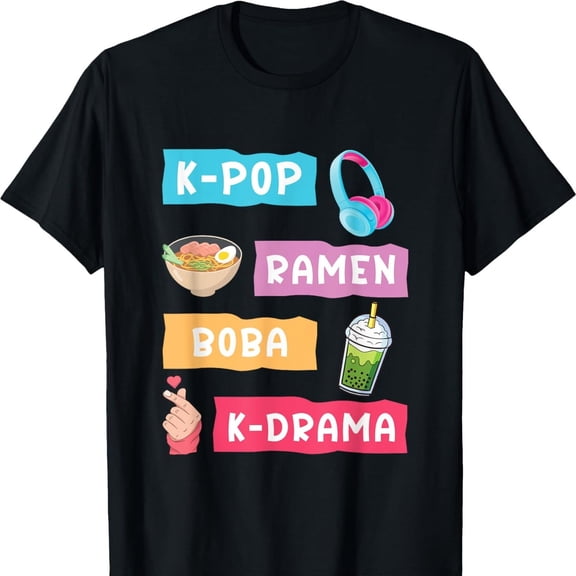 K-Pop Fashion For Fans Of Korean K-Drama & KPop T-Shirt Gift Girls Fashion South Korea Clothes