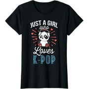 K-Pop Panda Tee - Adorable KPop Apparel for Devoted Fans